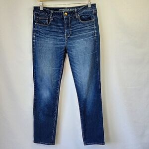 American Eagle Outfitters Skinny Jeans Dark Wash Size 12 Short